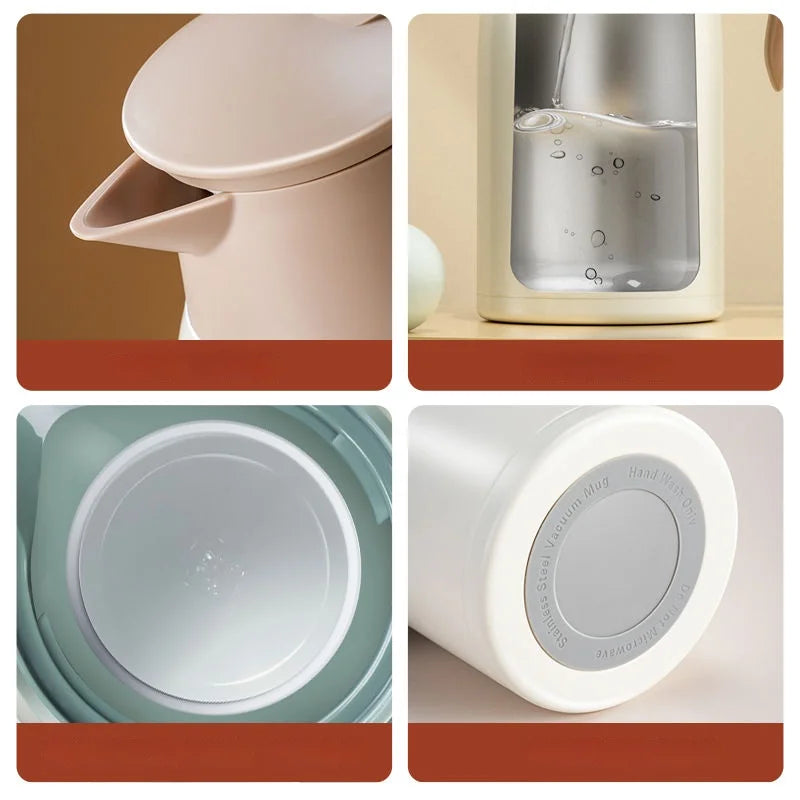 Decorbites™ Botella Grande de Frío de 48 Horas 2000ML Tetera Térmica para Agua Caliente y Café