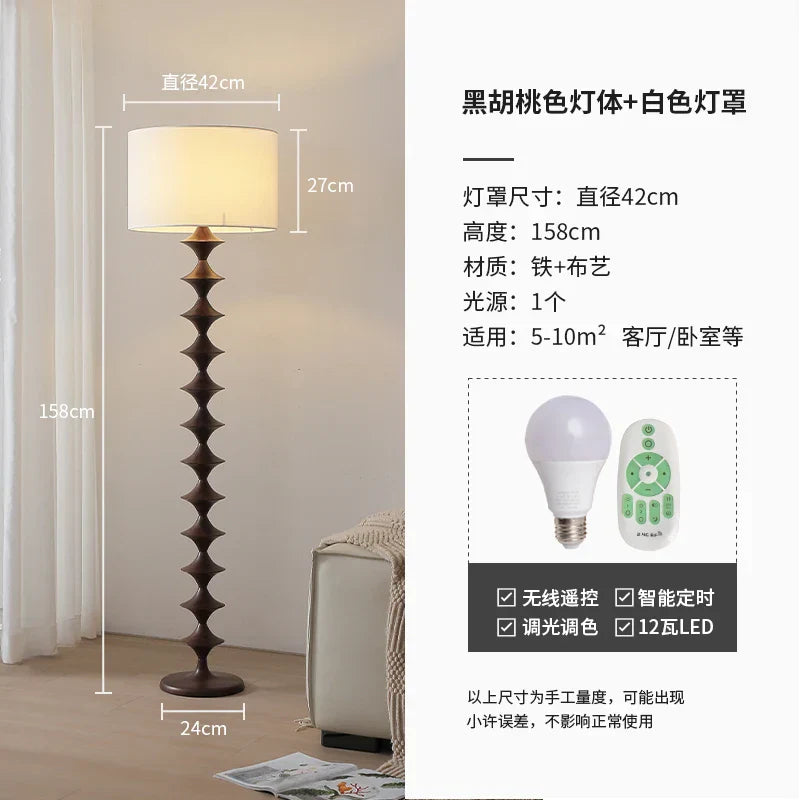 DecorBites™ Gourd Floor Lamp LED E27 Iron Art Decorative Standing Lights for Living Room