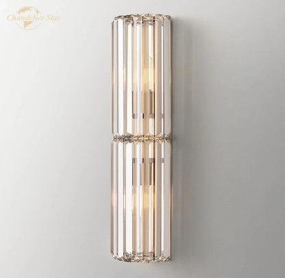 DecorBites™ Crystal LED Wall Sconce for Living Room, Bedroom, Bathroom - Modern Indoor Lighting