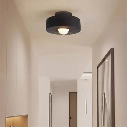DecorBites™ Led Ceiling Light Macaron Minimalist Small Round Hallway Balcony Bedroom E27