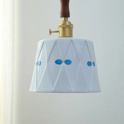 DecorBites™ Ceramic LED Pendant Light with Adjustable Wire, Modern Nordic Design