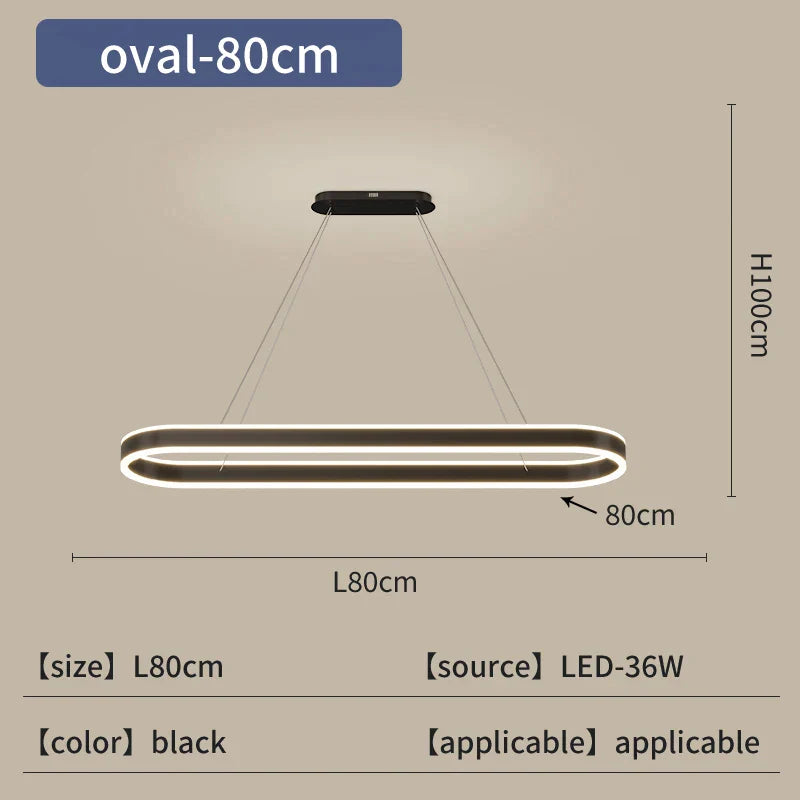 DecorBites™ Large Chandelier: Nordic Loft Staircase Pendant Light