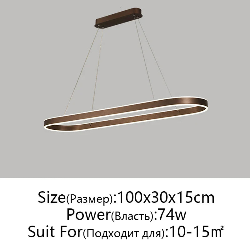 Aluminum Nordic Ceiling Chandelier