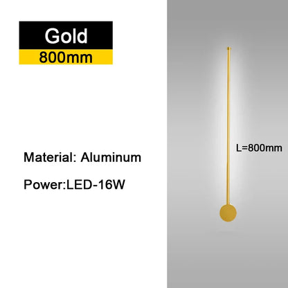 ديكوربايتس™ مصابيح حائط LED قابلة للدوران بزاوية 350 درجة لغرفة المعيشة وغرفة النوم والإضاءة الداخلية للمنزل