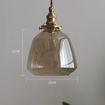 DecorBites™ Glass LED Pendant Lamp for Home Indoor Lighting, Nordic Modern Hanglamp
