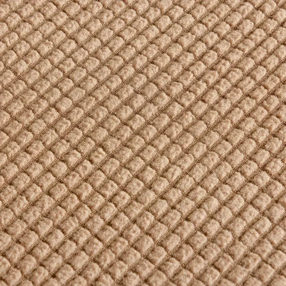 غطاء أريكة DecorBites™ ثلاثي الأبعاد: غطاء أريكة ناعم ومريح من قماش سباندكس مطاطي