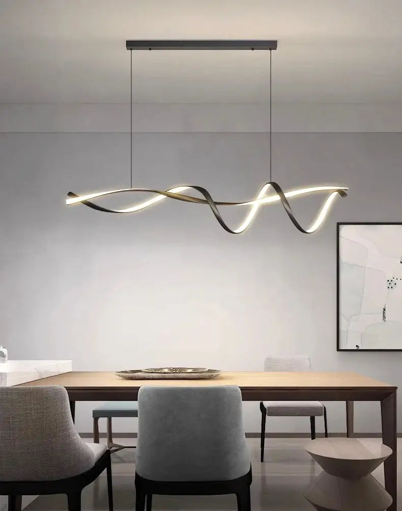 DecorBites™ Glass Pendant Lights with LED for Modern Home Decor