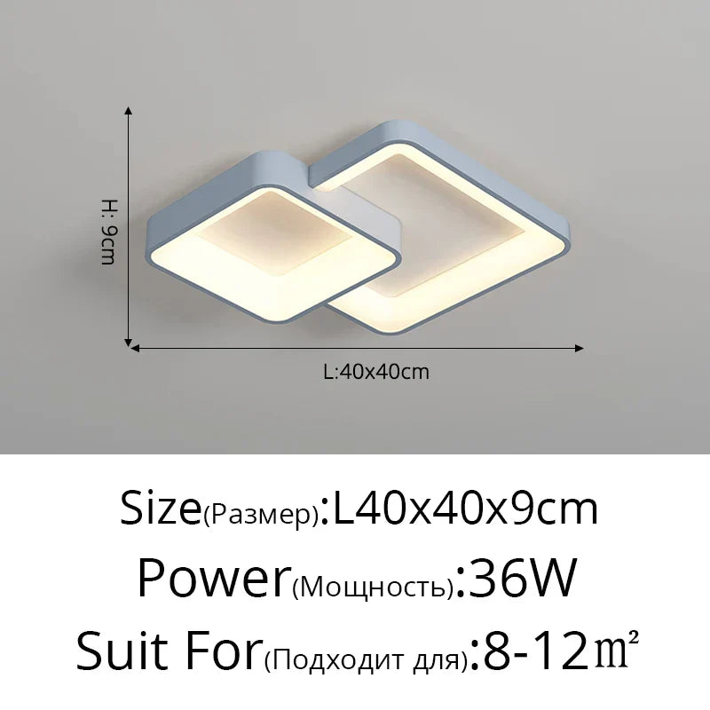 DecorBites™ LED Chandelier: Modern Indoor Lighting for Bedroom, Kitchen, Living Room, Dining Room