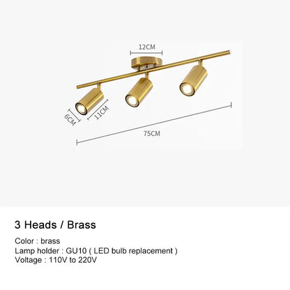 Lámpara de techo LED ajustable DecorBites™ para decoración del hogar