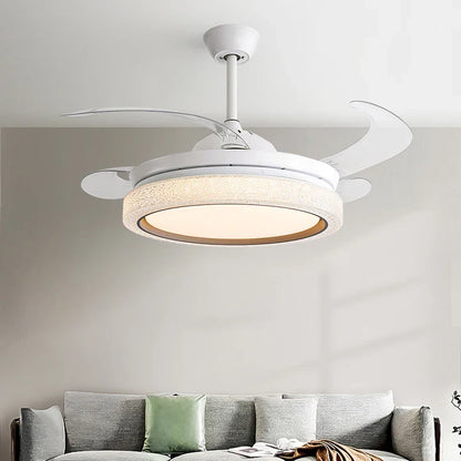 DecorBites™ Invisible Chandelier LED Ceiling Fan with Light: High-Quality & Wholesale Price