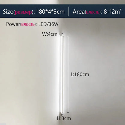 DecorBites™ Elegant Black LED Wall Lamp for Bedroom, Living Room, Aisle, Sofa, & Ceiling