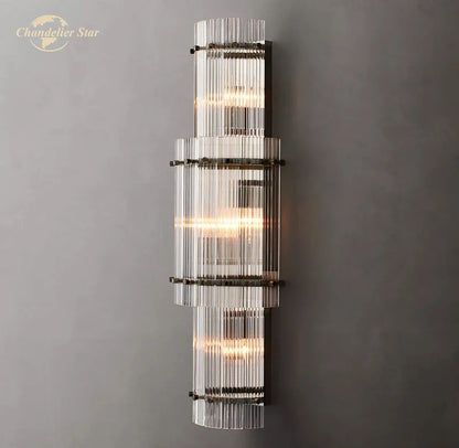 DecorBites™ LED Glass San Marco Round Wall Lamp for Living Room Bedroom Bathroom Decor