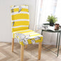 Decobites Stretch Print Chair Cover Slipcovers - Elastic Seat Case