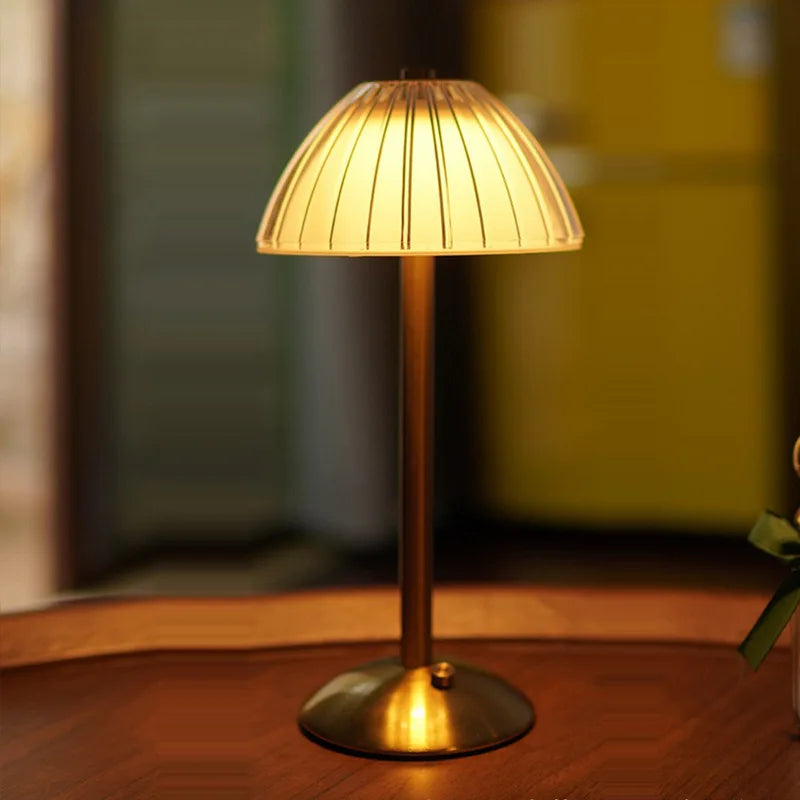 DecorBites™ Diamond Touch Sensor LED Table Lamp: Elegant Nordic Bedroom Decoration