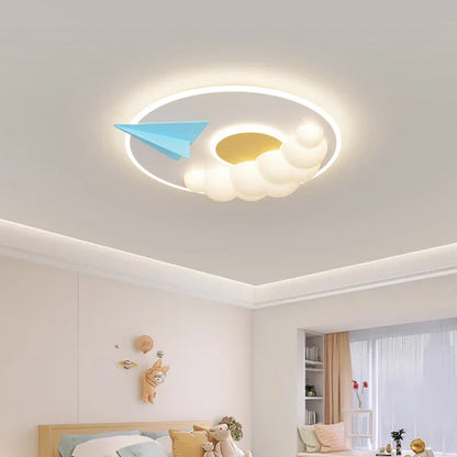 DecorBites™ Cloud Airplane Chandelier Kids Bedroom Ceiling Light Fixtures