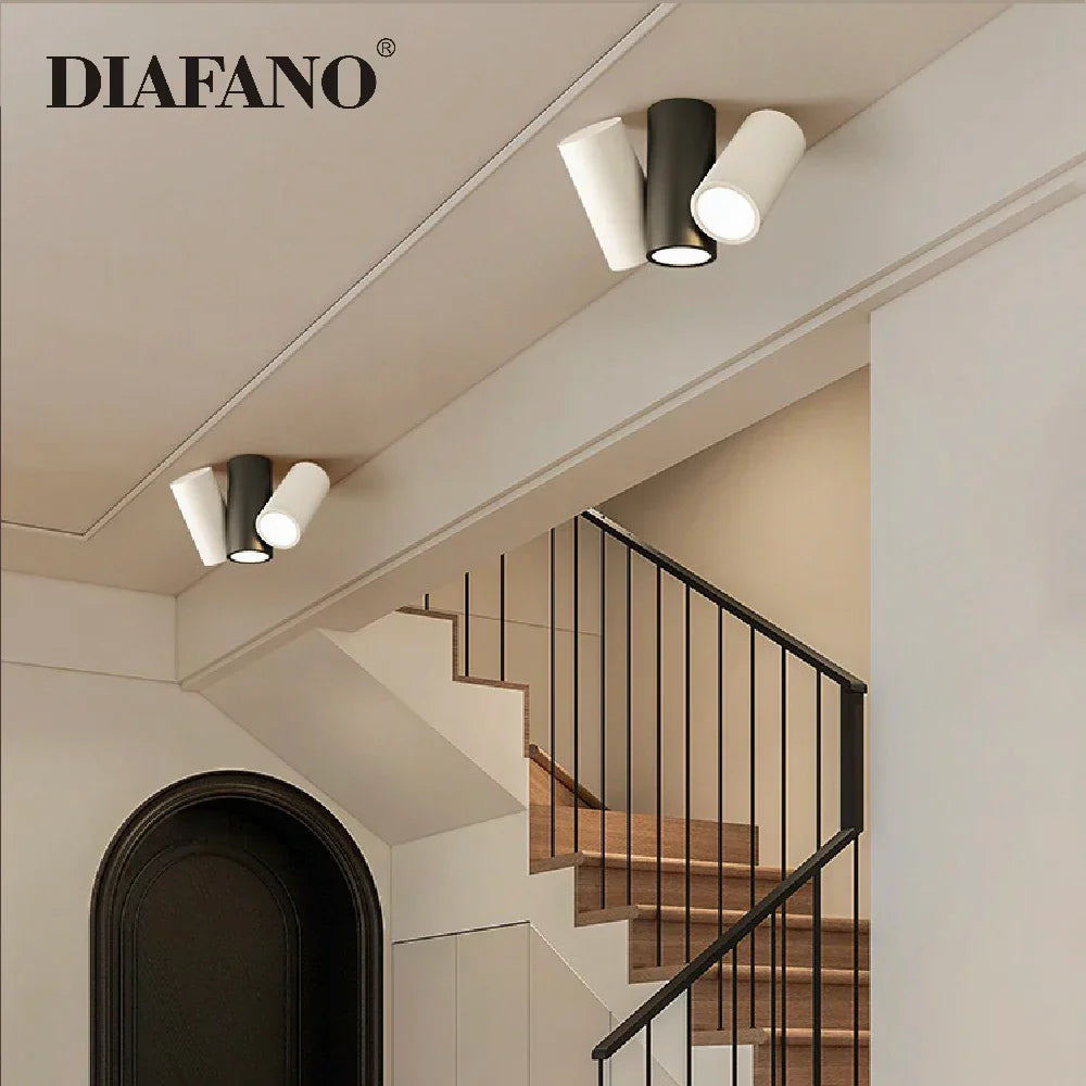 DecorBites™ كشاف سقف LED مربع قابل للتعتيم بقوة 22 واط للإضاءة الداخلية