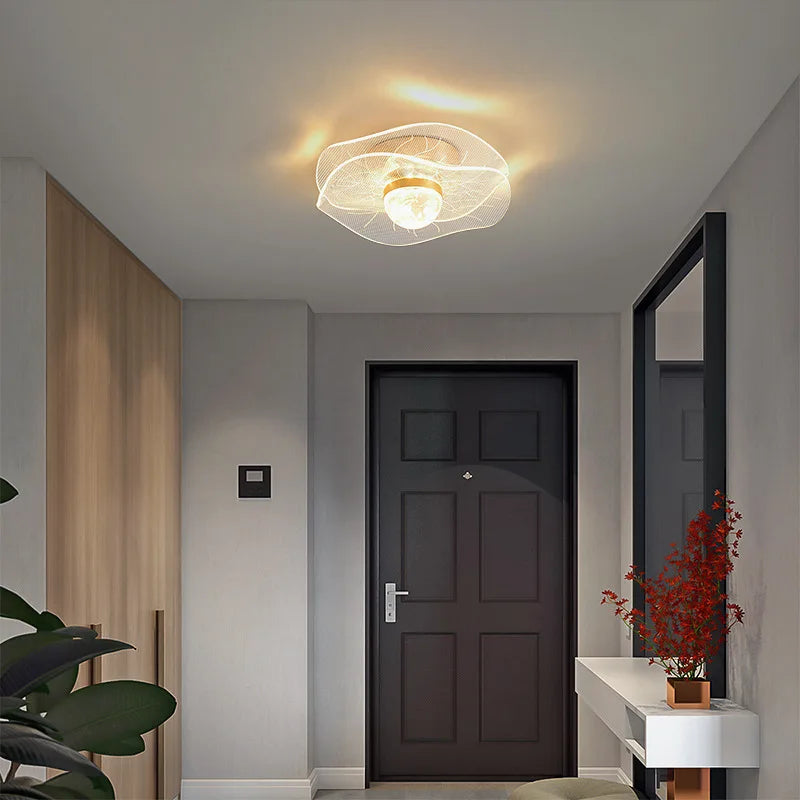 Luz de Techo LED de Acrílico Oro Decorbites™ - Iluminación de Estilo Nórdico Moderno para la Decoración del Hogar