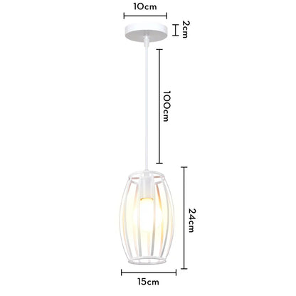 DecorBites™ Industrial Metal Ball Pendant Light for Bedroom Kitchen Island