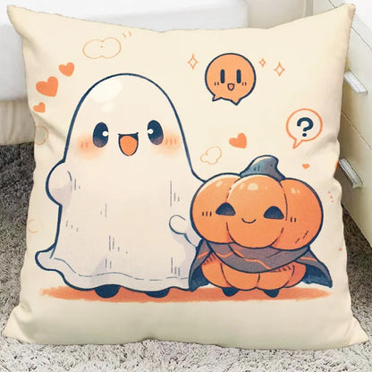 DecorBites™ Halloween Plush Cartoon Pillow for Living Room and Bedroom, Festive Decoration