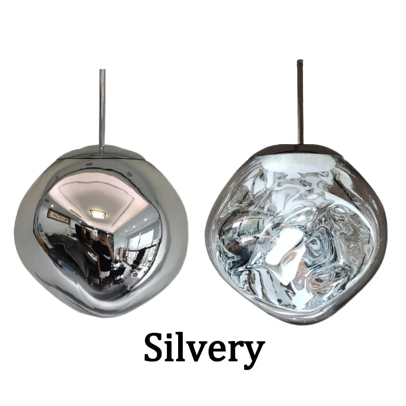 Decorbites™ Lava-Glas-LED-Kronleuchter-Hängeleuchte Moderne Innen-Hängelampe für die Hausdekoration