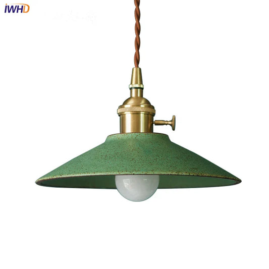 DecorBites™ Ceramic LED Pendant Lamp Copper Hanglamp for Dining Living Room Lighting