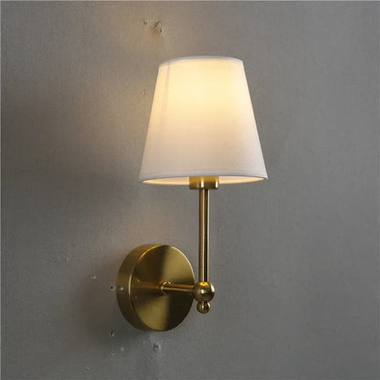 DecorBites™ Black & Gold LED Retro Wall Lamp Luxury Sconce Lighting for Bedroom