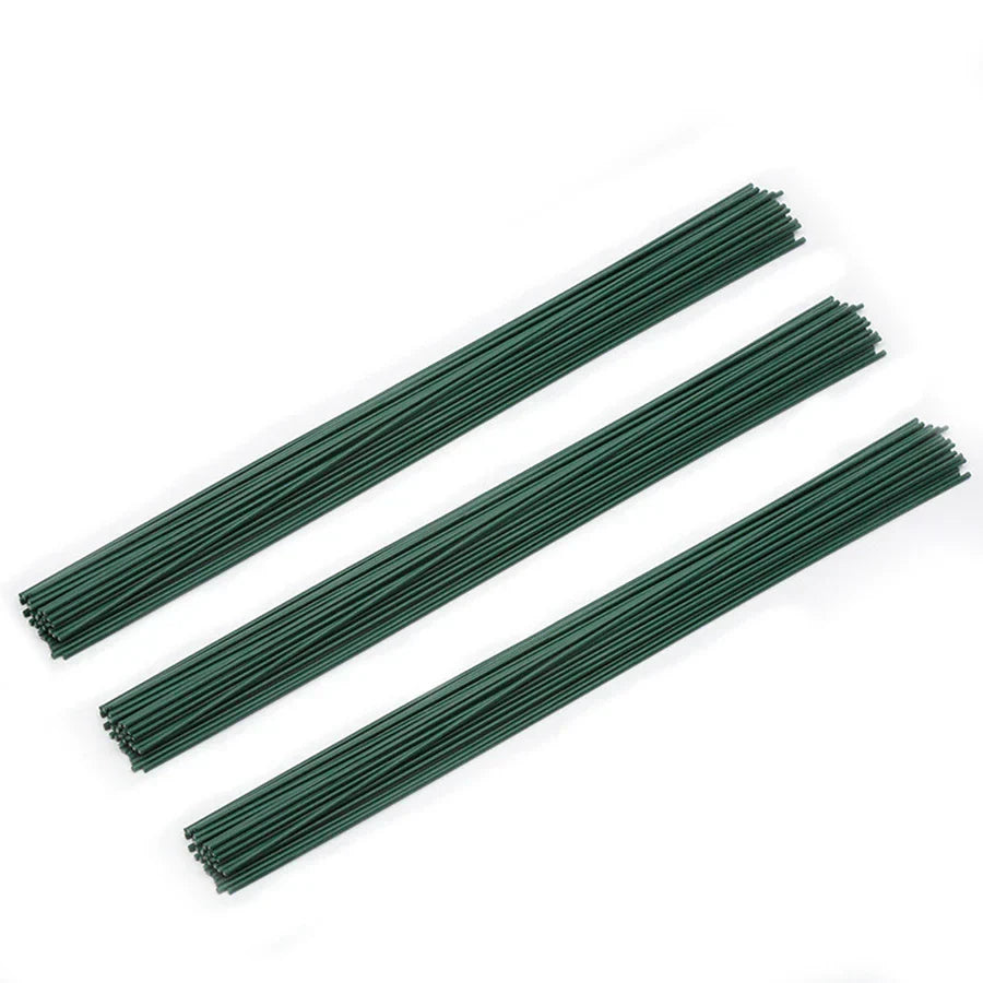 Green Metal Flower Pole