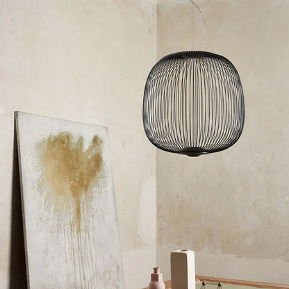 DecorBites™ Industrial Birdcage Iron Table Lamp for Bar, Restaurant, Hotel - LED Lighting