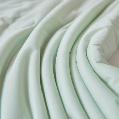 DecorBites™ Ice Cream Silk Quilt for Cool Summer Comfort, Single/Double Air Conditioning Blanket