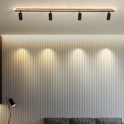 أضواء سقف LED سوداء من DecorBites™ لغرفة المعيشة والمطبخ وديكور غرفة النوم