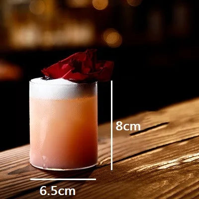 DecorBites™ Japanese Style Highball Long Drinking Glasses Set of 6