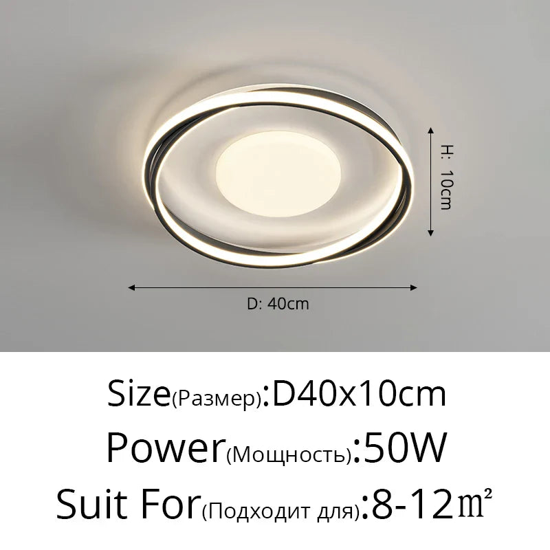 ثريا أكريليك DecorBites™: إضاءة داخلية بسيطة لغرفة المعيشة وغرفة النوم والمطبخ