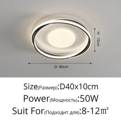 ثريا أكريليك DecorBites™: إضاءة داخلية بسيطة لغرفة المعيشة وغرفة النوم والمطبخ