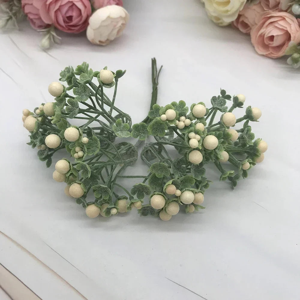 DecorBites™ Foam Ball Artificial Flower Home Decoration Set