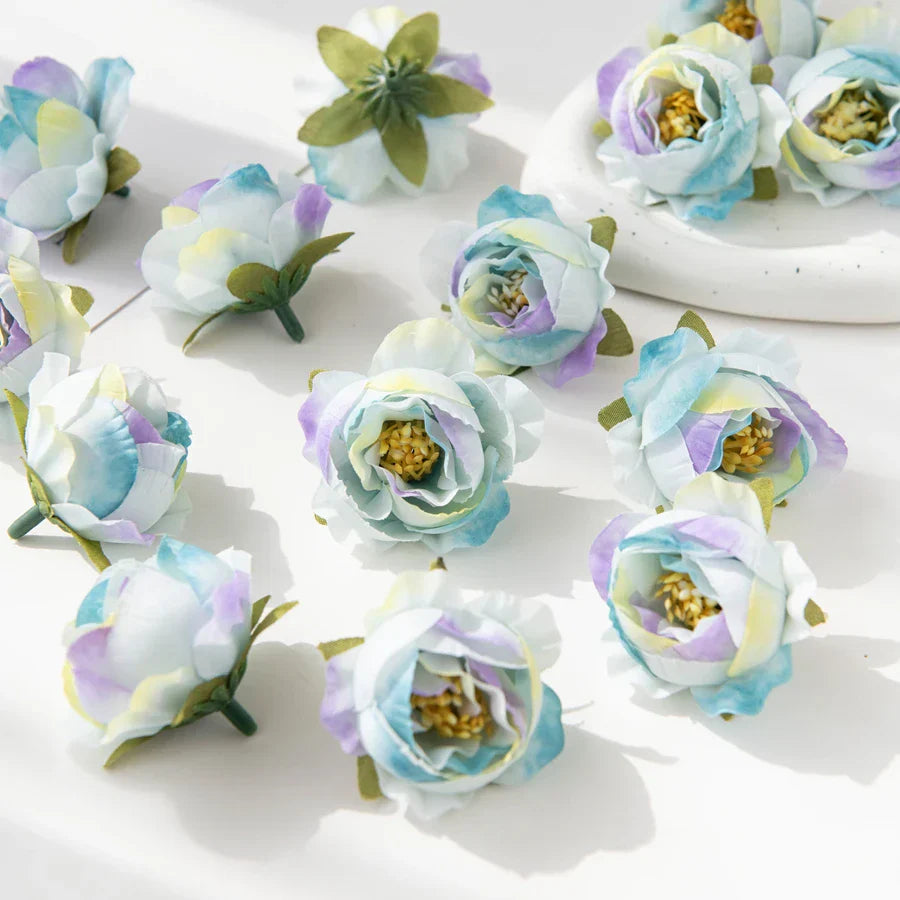 DecorBites™ Artificial Flowers Wedding Christmas Decoration Home Scrapbooking Bridal Accessories