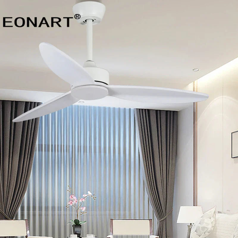 مروحة سقف ديكوربايتس™ الحديثة مقاس 60 بوصة مزودة بإضاءة LED وجهاز تحكم عن بعد