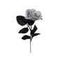 Silk Black Rose Flower Bouquet