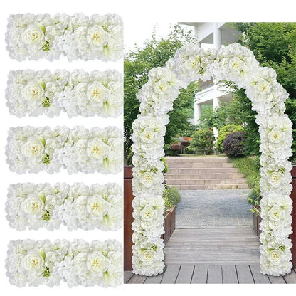 Silk Floral Arch Panel Decor