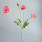 Silk Poppy Flowers for Decor