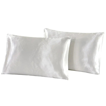 Silk Satin Pillowcases Set - 20x30 Inches