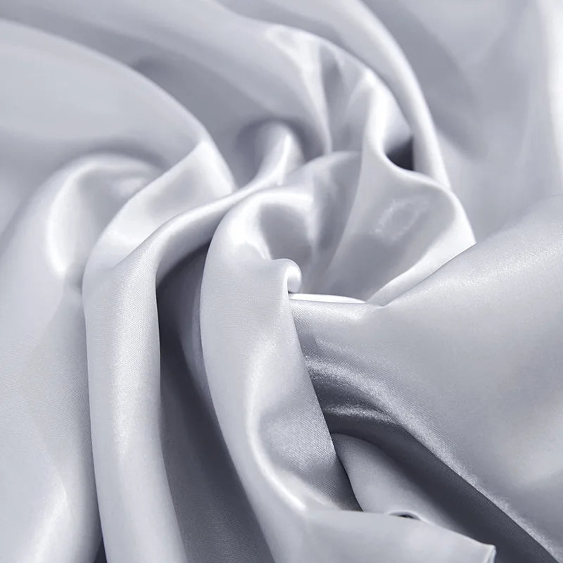 Silk Satin Pillowcases Set - 20x30 Inches