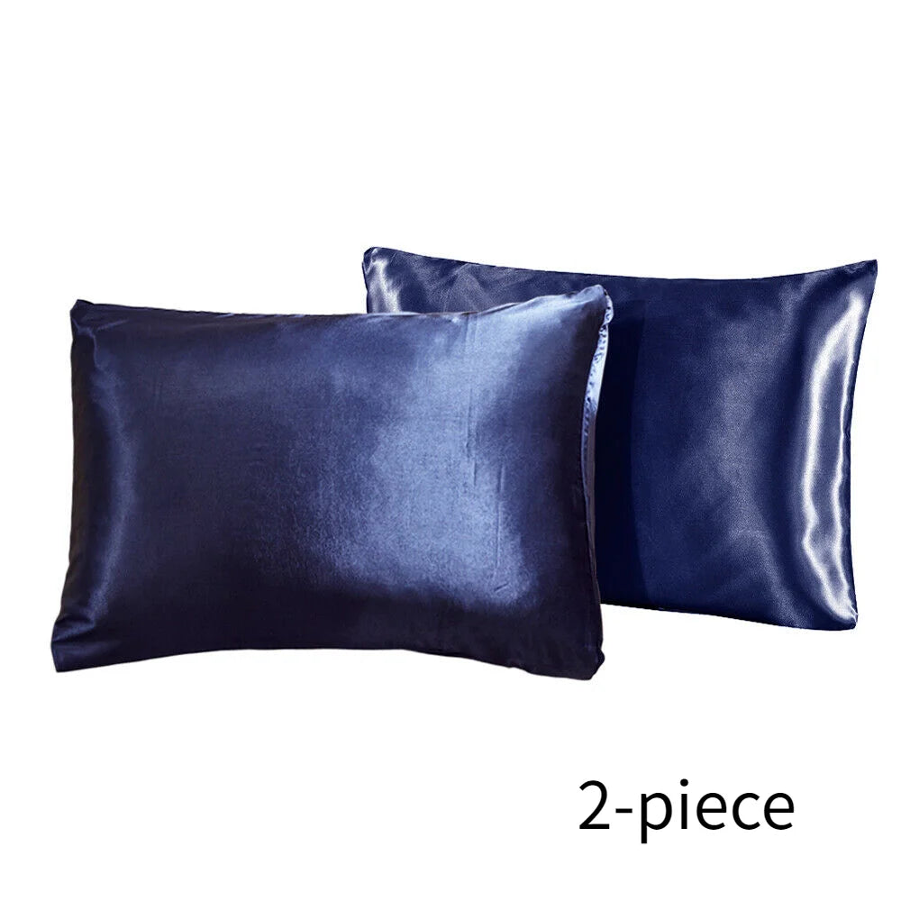 Silk Satin Pillowcases Set - 20x30 Inches