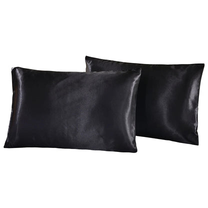 Silk Satin Pillowcases Set - 20x30 Inches