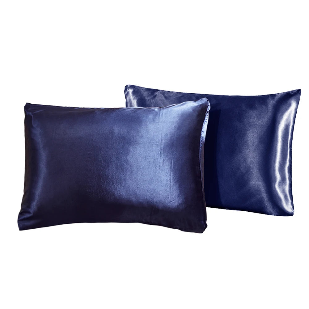 Silk Satin Pillowcases Set - 20x30 Inches