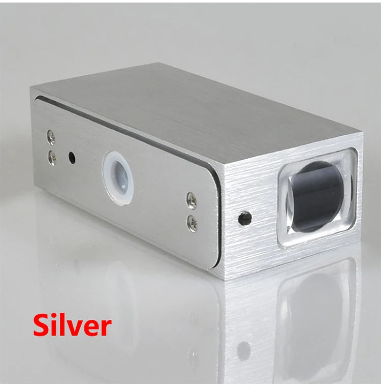 Silver Aluminum Waterproof Outdoor Wall Light