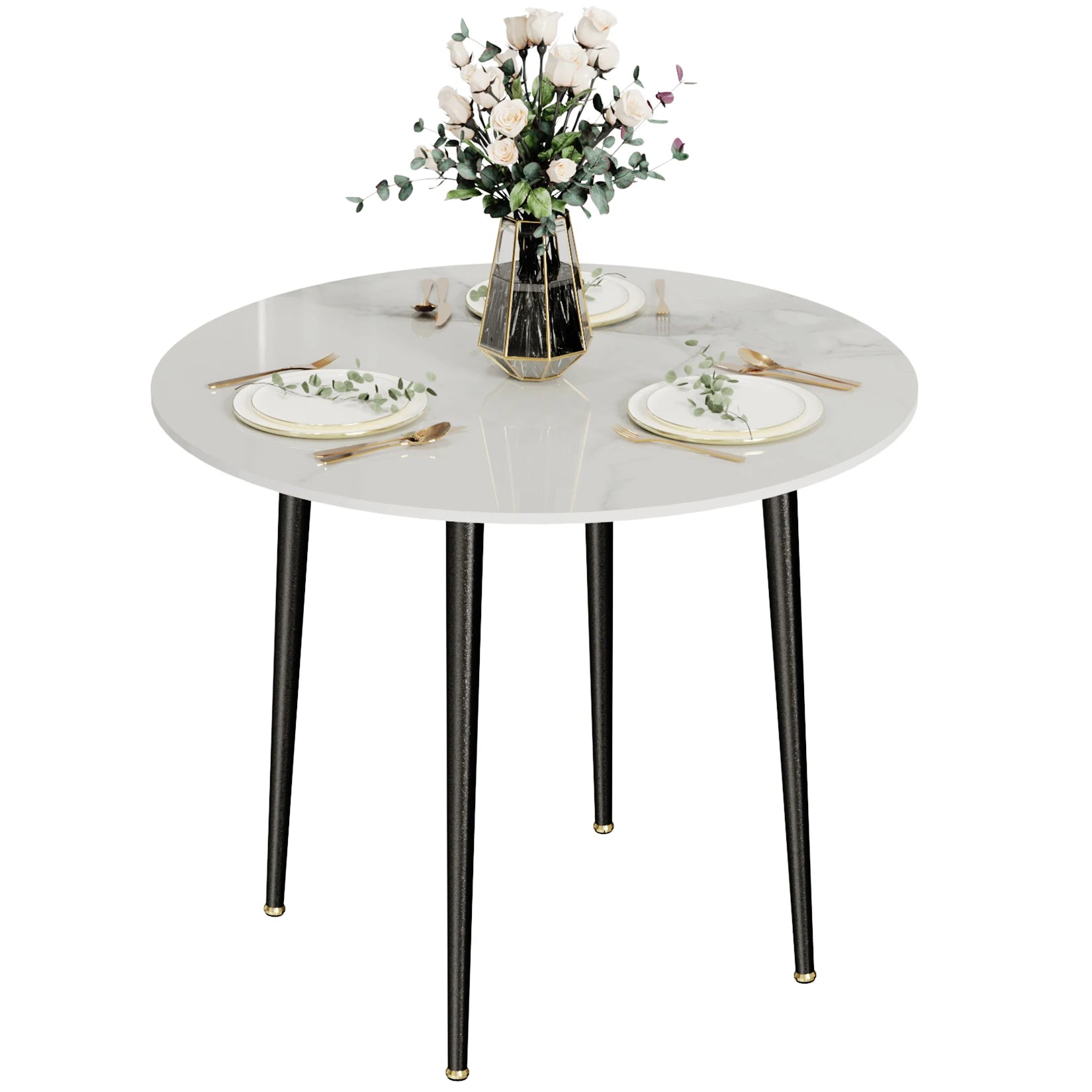 Sintered Stone Round Dining Table