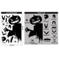 Skeleton Hand Pumpkin Wall Sticker