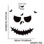 Skeleton Hand Pumpkin Wall Sticker