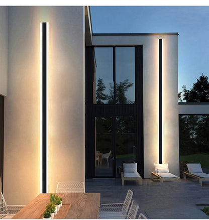 Sleek Waterproof LED Wall Lamp