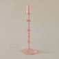 Slim Glass Candlestick Holder Set